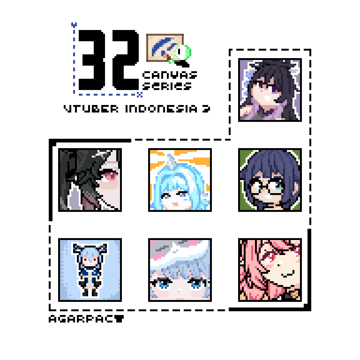 #32canvas edisi #VtuberID part 3 gambar dengan beda style (lagi). improvement?

terima kasih yang sudah berpartisipasi xD
(dan makasih udh masukin zeya jg)
mungkin bakal ad lagi kedepannya
[❤️ + 🔃]
#haizeyart #momokawaiikawa #Mutsketch #ArtOfAori #jessanart