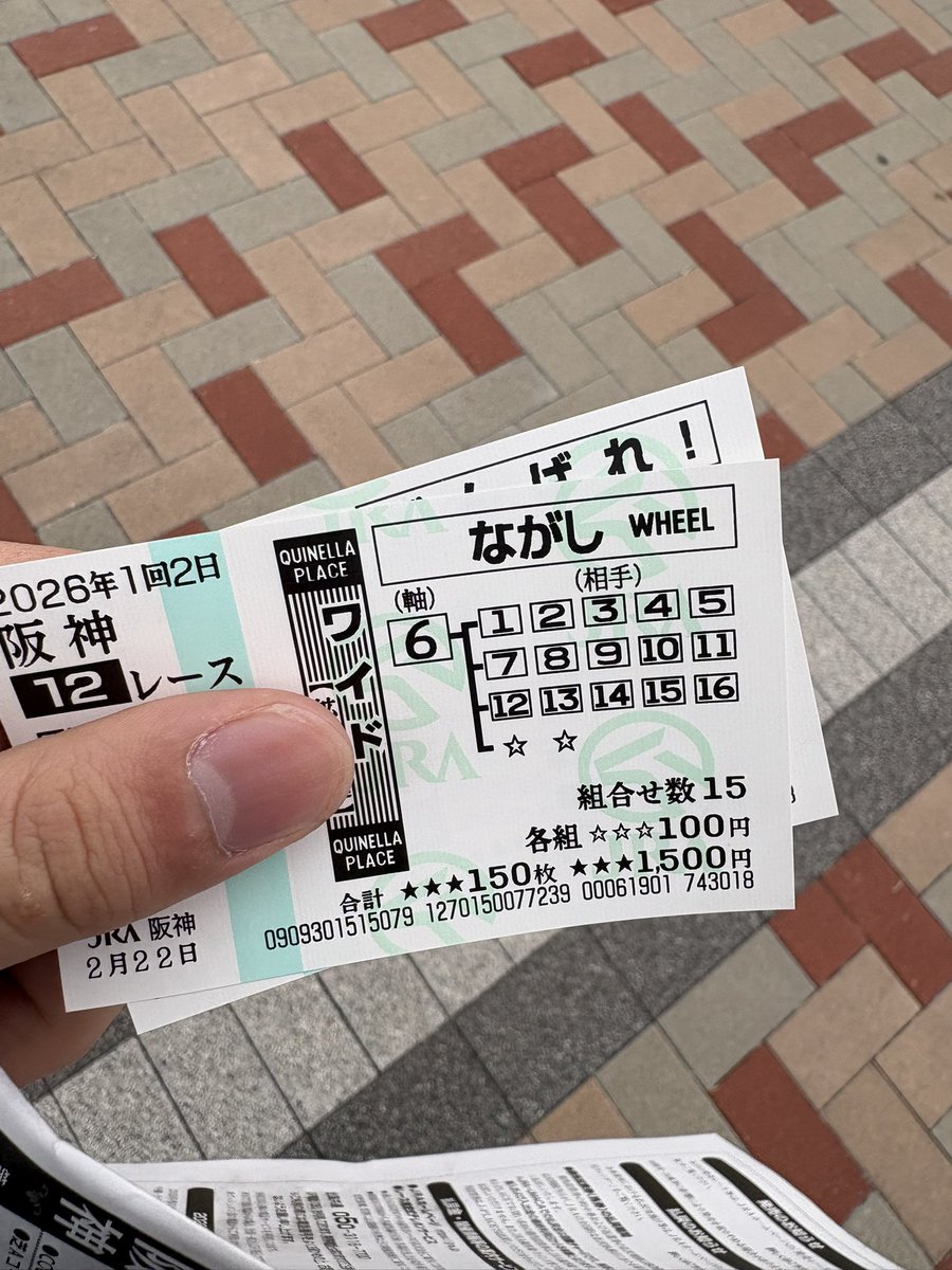 Post by RapidExp(らぴっど) on X: バカの馬券、的中