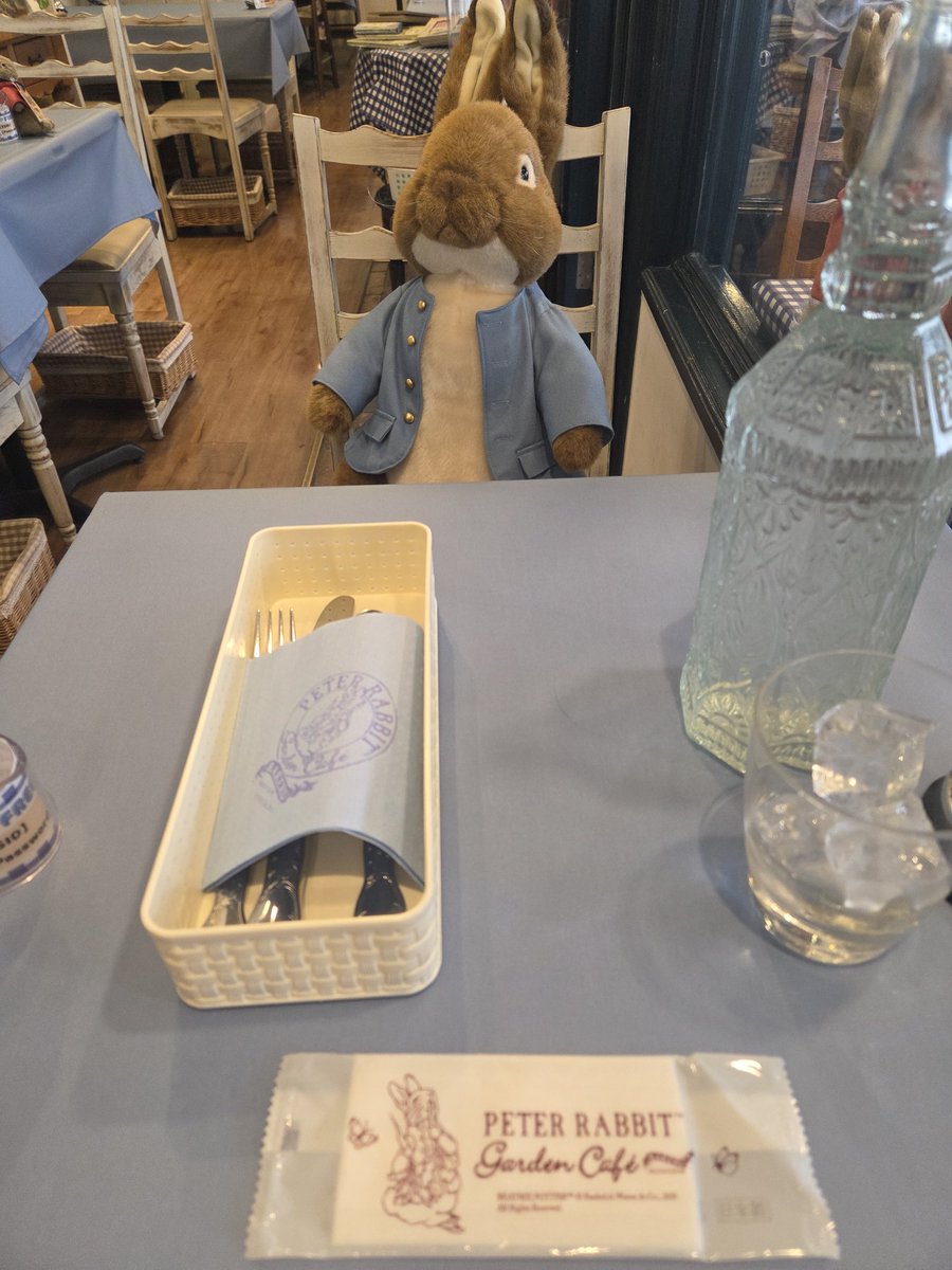 今日の午前中はおひとり様でこちらへ…うさぎさん好きとしてはずっとき