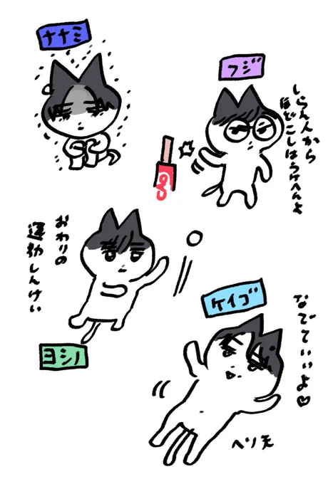 0222😺
弊社の(比較的)猫(っぽい人)たち 