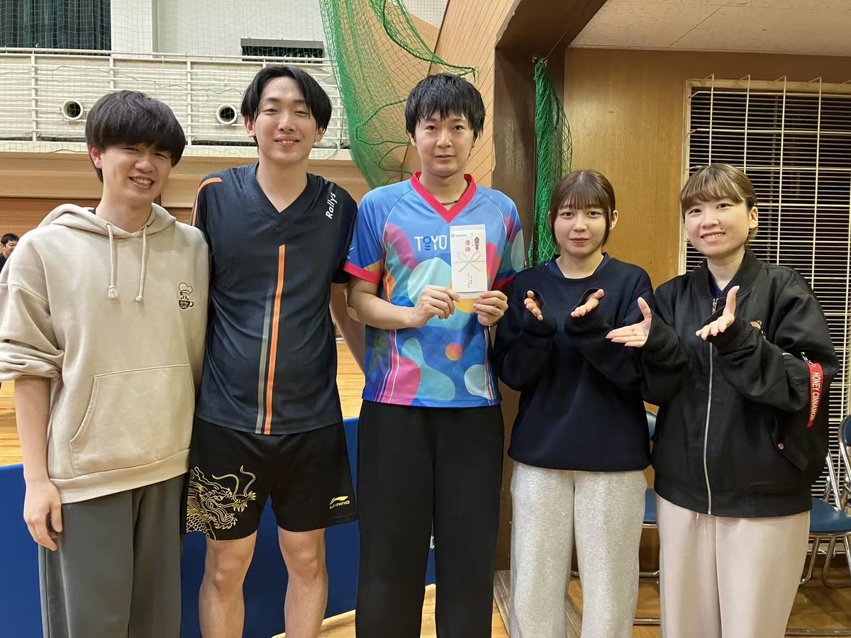 jctk2022's tweet photo. 【星☆TTC杯・試合結果①】
2026/02/22(日)
リーグ１：
　1位：東雄クラブ
　2位：あきた犬

リーグ2：
　1位：ゆるりす
　2位：ポンポンクラブ

▼今後大会▼
https://t.co/flHffSLCtK

@spinonlineworld
#SpinOnline
#スピンオンライン
#日中杯
#JCIリーグ
#星卓球センター https://t.co/KKEebGDIj3