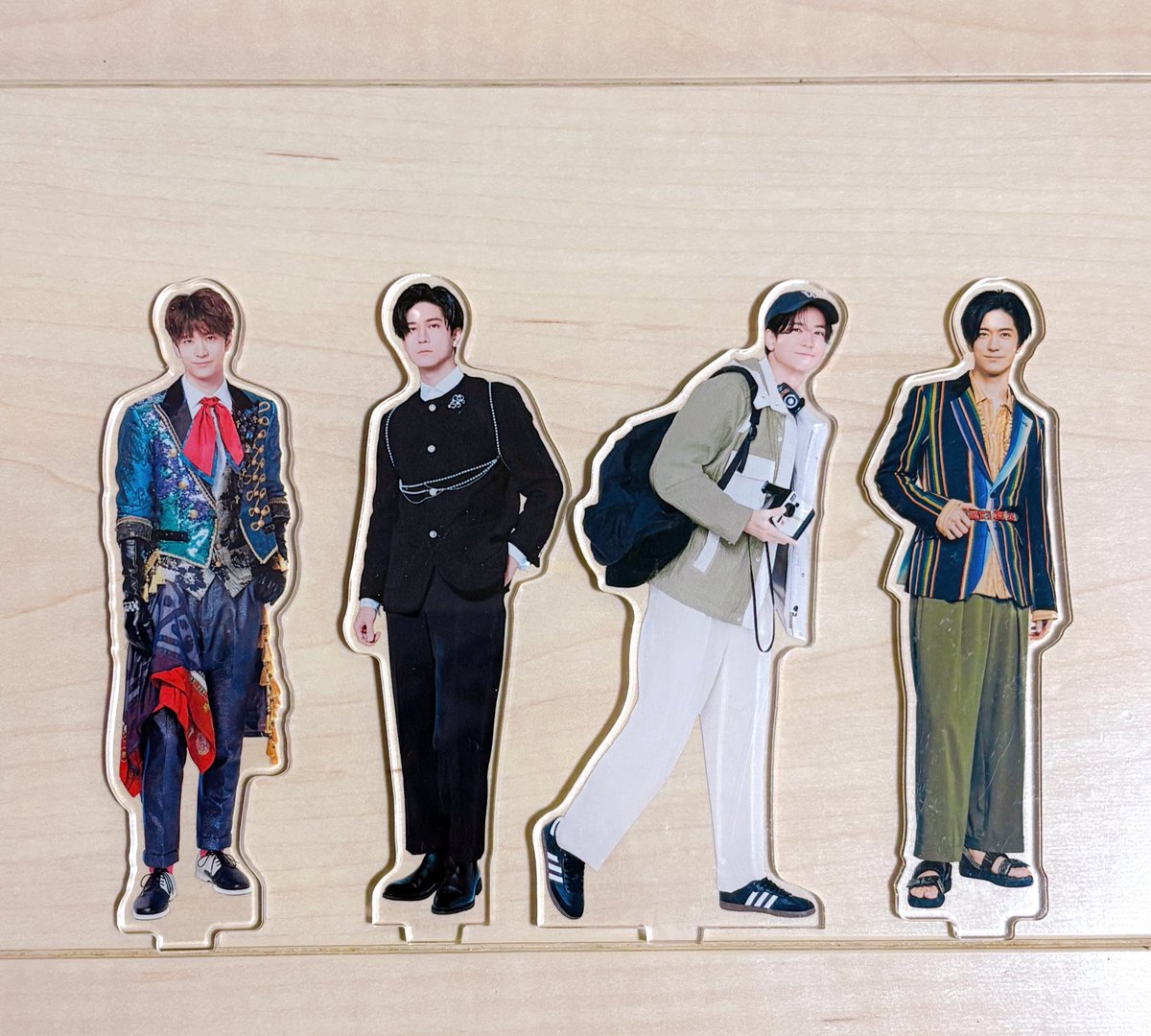 裕翔くんの新しいアクスタが歴代のアクスタと同じ大きさでちょっと安心