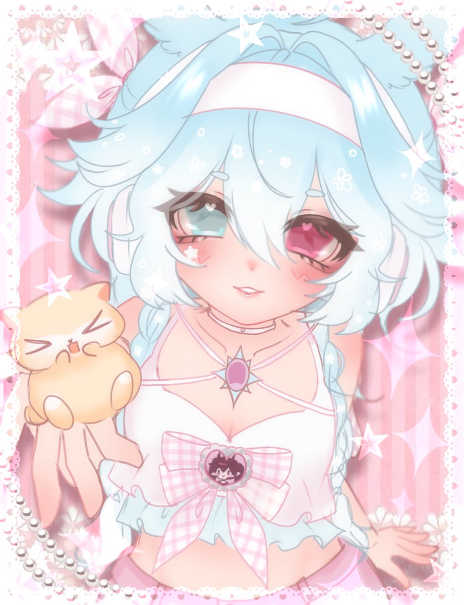 MiffyNamii's tweet photo. Vtuber and their Pfp 🫧

It would be a cosplan if I could ever look like my model but she does me justice looking livelier and brighter 🤍 https://t.co/folEkepA18