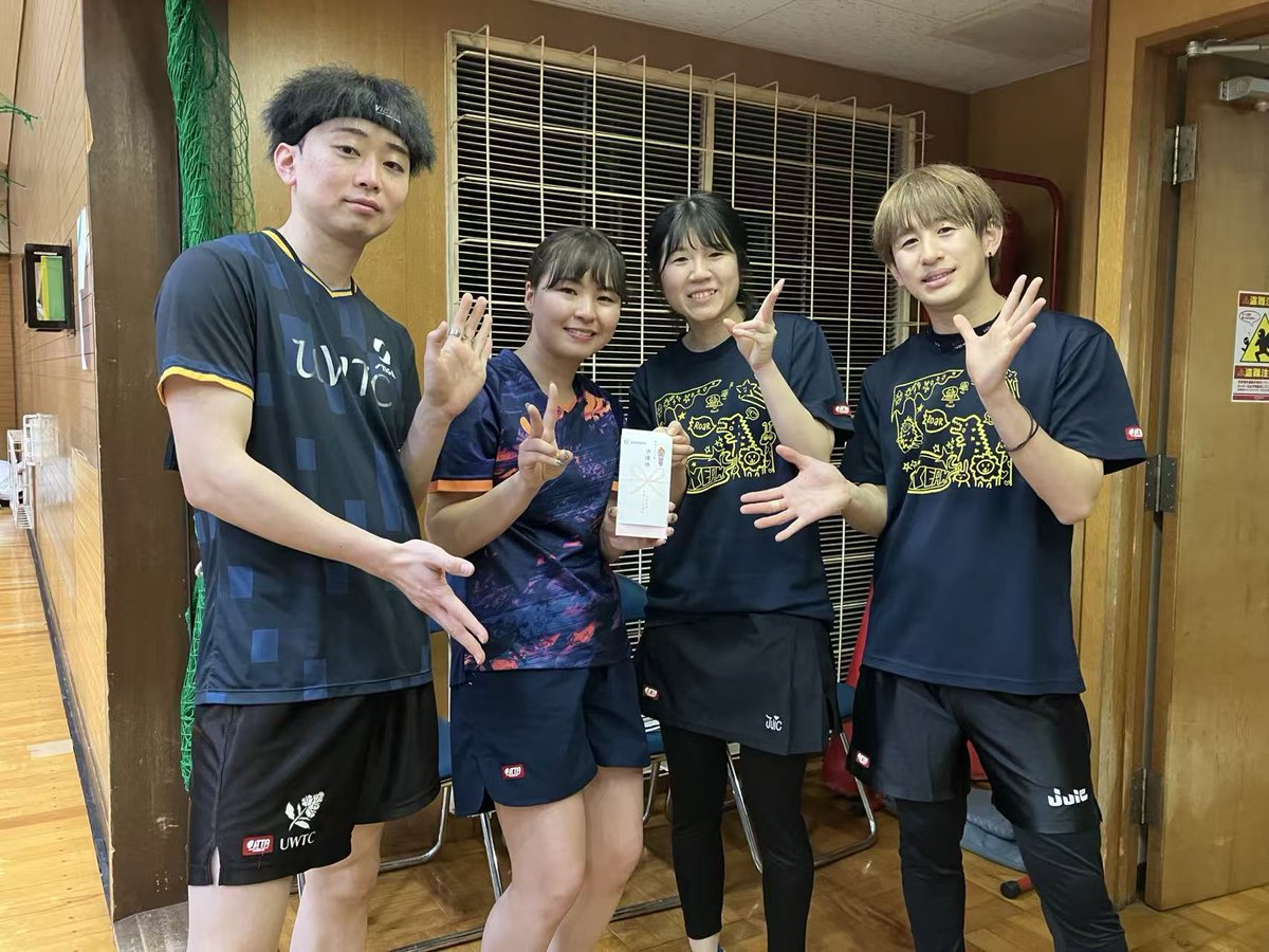 jctk2022's tweet photo. 【星☆TTC杯・試合結果②】
参加の皆さん、お疲れ様でした^ - ^

2026/02/22(日)
リーグ3：
　1位：HOTTO
　2位：ぽんぽこぽん

▼今後大会▼
https://t.co/flHffSLCtK

@spinonlineworld
#SpinOnline
#スピンオンライン
#日中杯
#JCIリーグ
#星卓球センター https://t.co/FHWKbuR98Q
