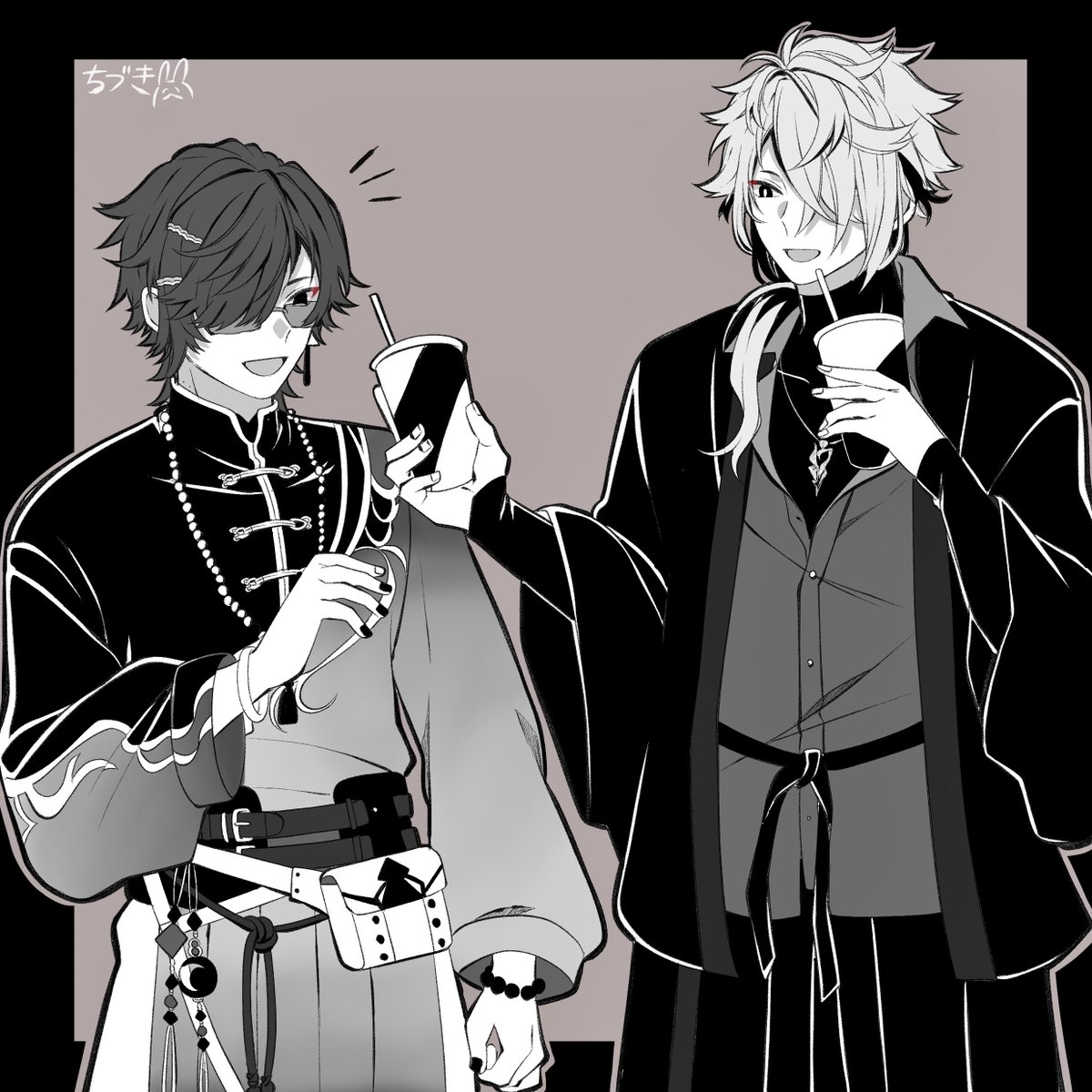 shiroimono_178's tweet image. らくがき
(練習)