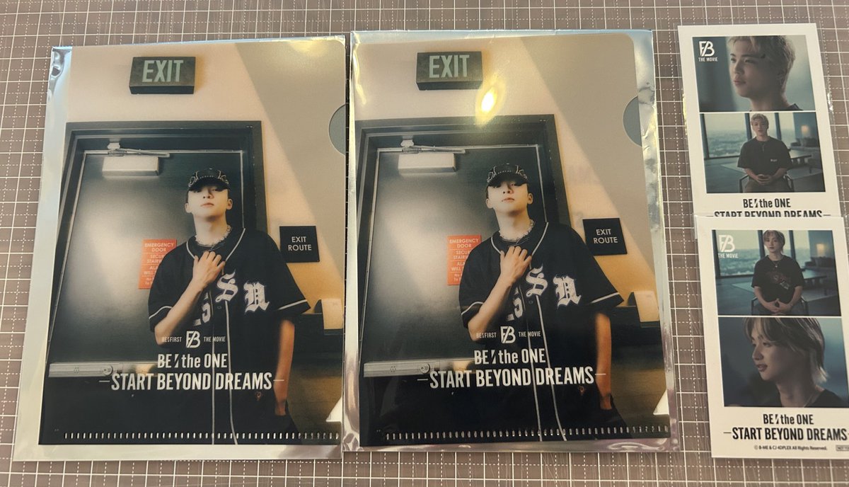 BE:the ONE -START BEYOND DREAMS- BE:FIRST 映画特典交換 譲:ミニ