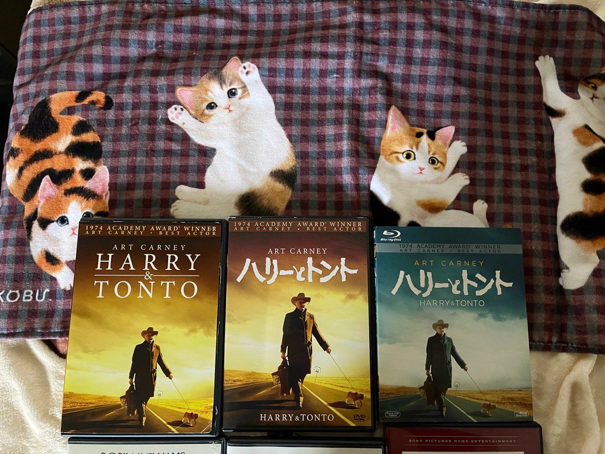 うちの『ハリーとトント』コレクション VHSも持ってます 初見のBS放送