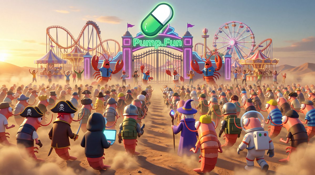 We're bringing the Openclaws to <a href="/Pumpfun/">Pump.fun</a>🦞