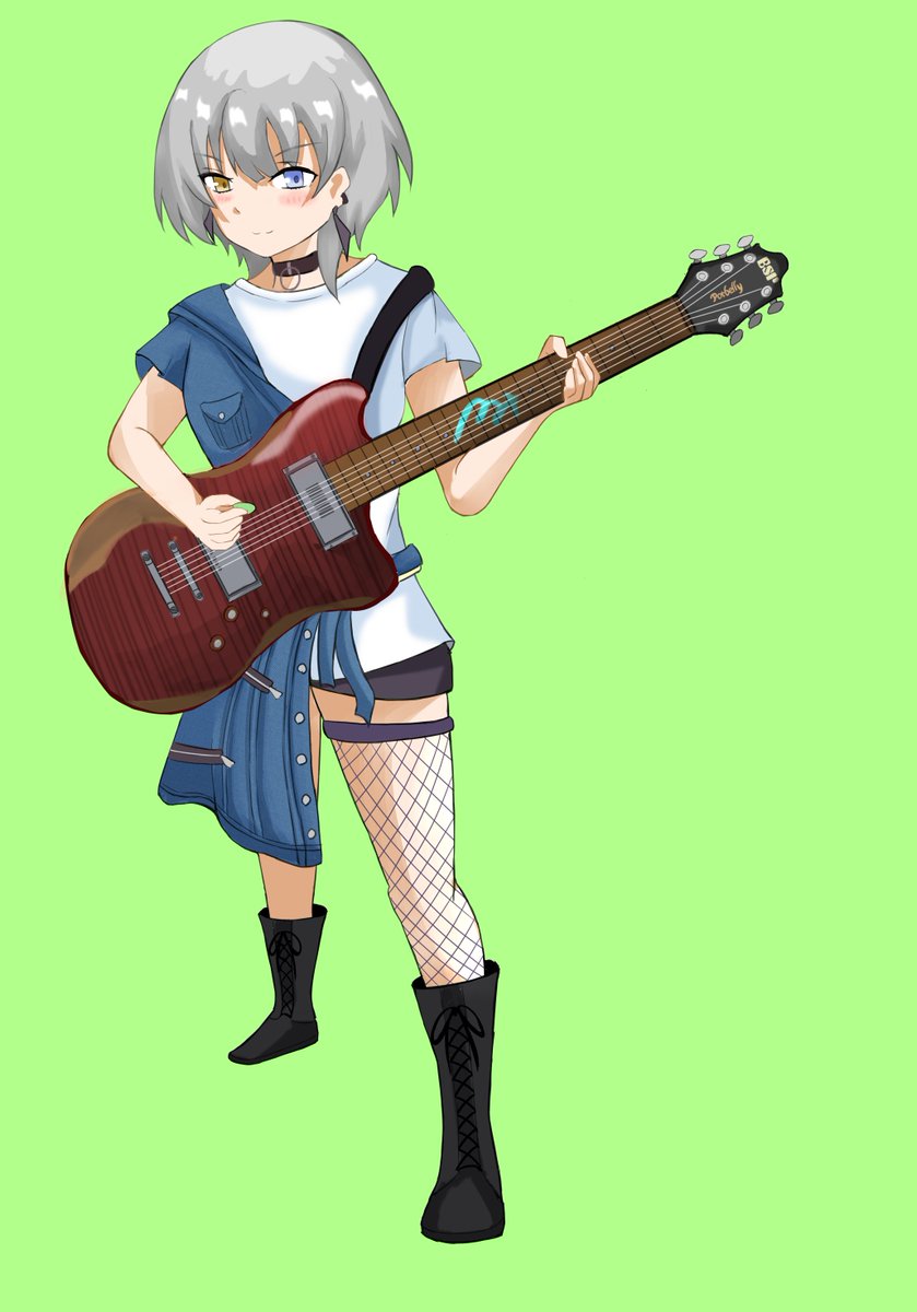 楽奈～～ 全体絵 ＃MyGO ＃要楽奈