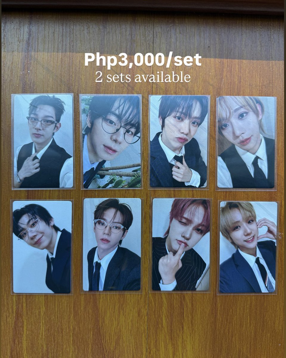 cheonsacarteu's tweet photo. wts lfb ahof pc photocard sets

♡ who we are jumpup fse/vce 2.0 pc 
♡ who we are jewel ver

— check price per set below, payo 
— sold as a set only
— onhand, ready to ship
— reply/dm to claim https://t.co/4WRDjBSVW2