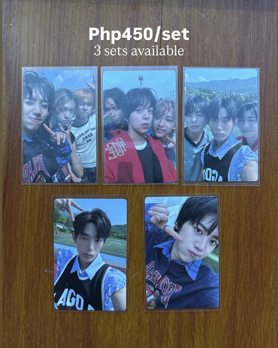 cheonsacarteu's tweet photo. wts lfb ahof pc photocard sets

♡ who we are jumpup fse/vce 2.0 pc 
♡ who we are jewel ver

— check price per set below, payo 
— sold as a set only
— onhand, ready to ship
— reply/dm to claim https://t.co/4WRDjBSVW2