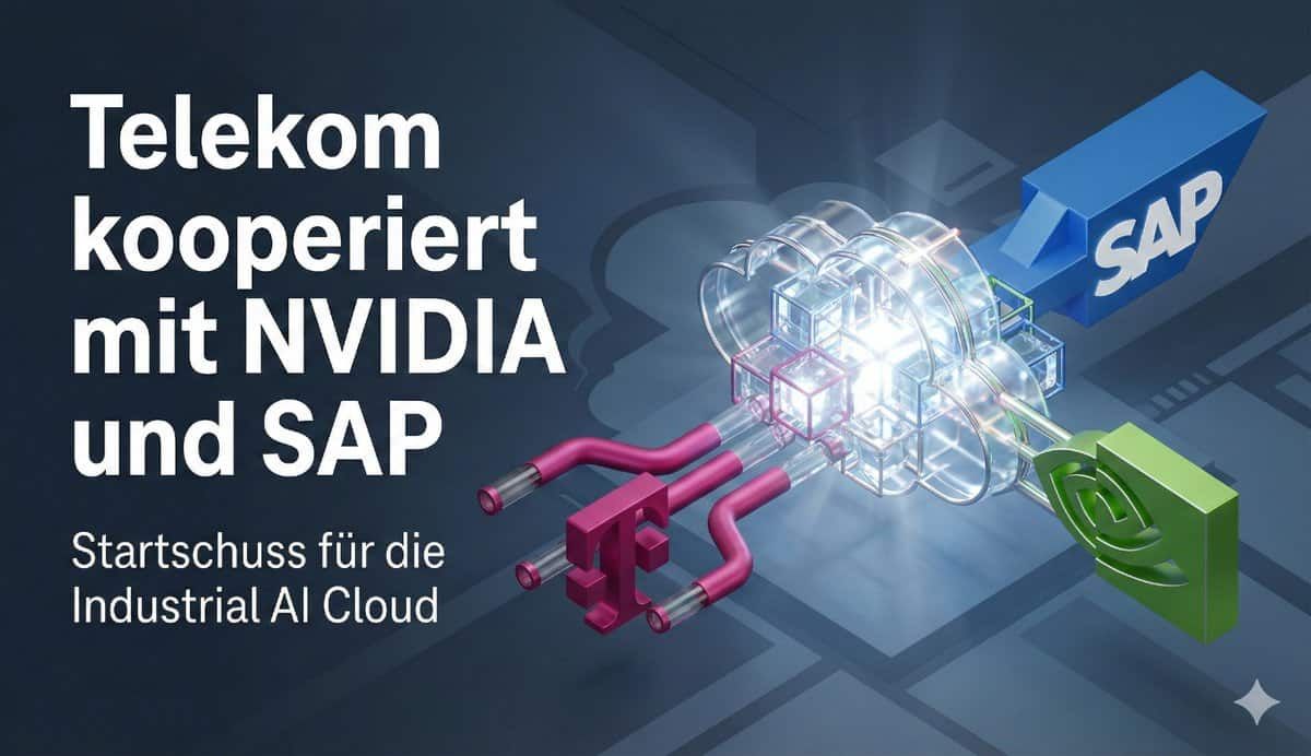 eBayInfos's tweet image. Die Industrial AI Cloud der Telekom nimmt in München den Betrieb auf. Das Rechenzentrum bietet souveräne KI-Infrastruktur für die Industrie und Forschung.
 #datenschutz #künstlicheintelligenz 
Mehr Info: go.onlinemarktplatz.de/4au7VQJ