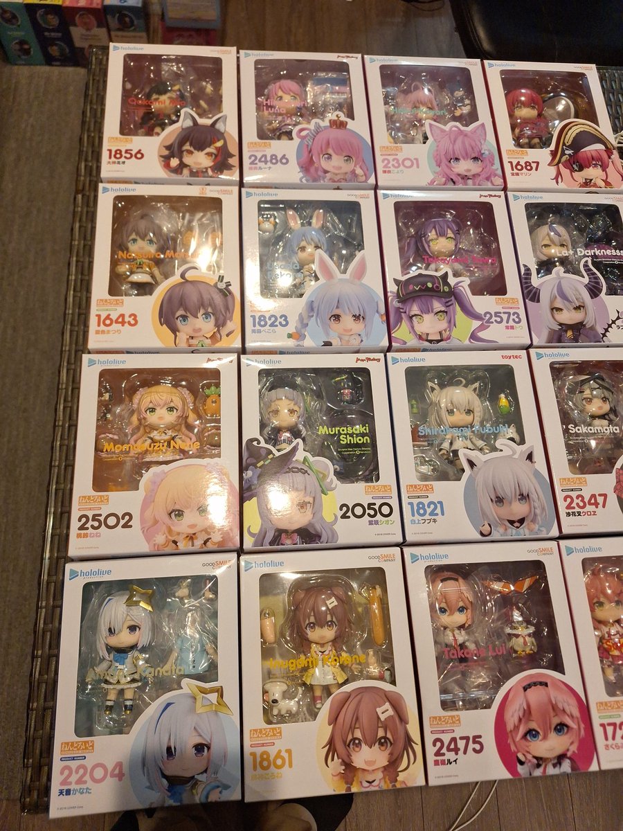 ホロライブ 大量まとめ売り！ ねんどろいどホロライブ 開封品大量買取させていただきました