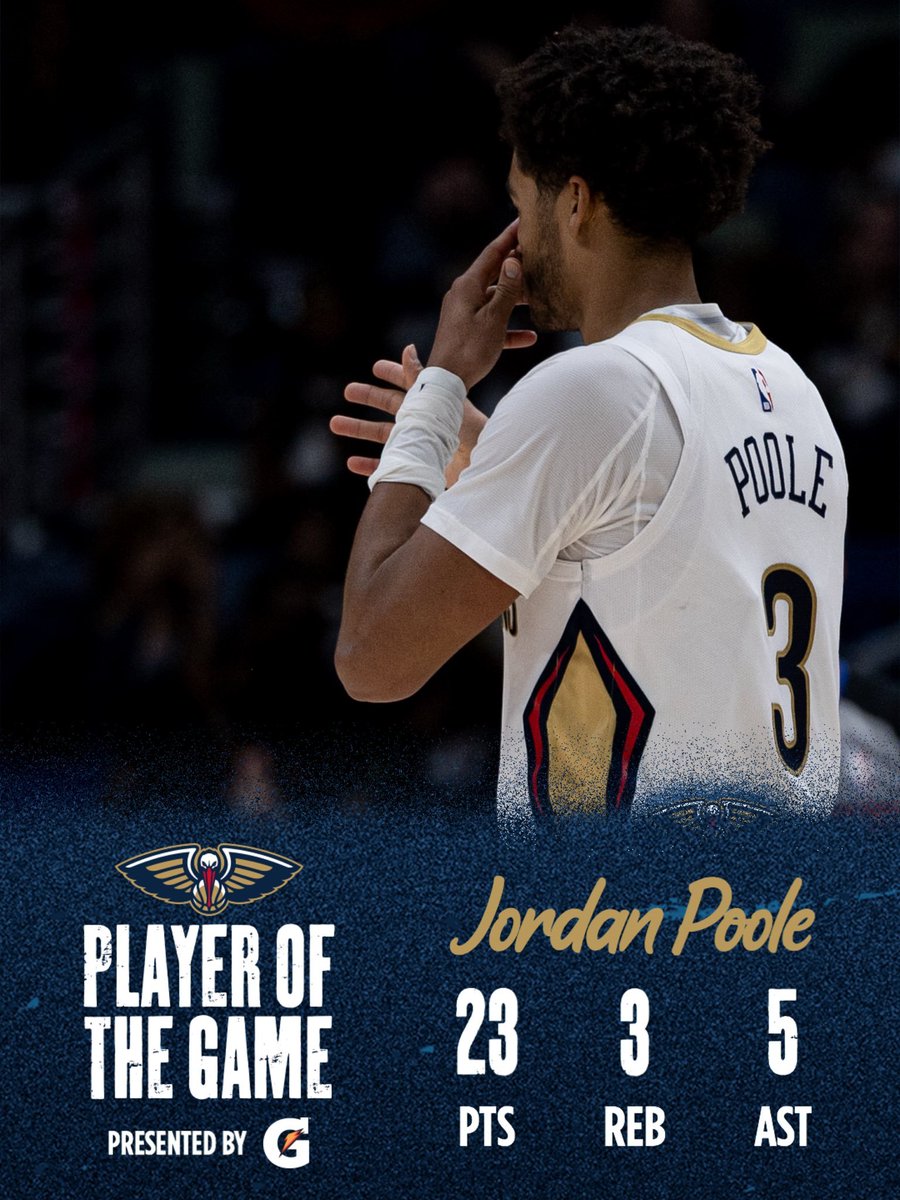 +21 pour Poole. Premier match de la saison ou il est largement positif.
