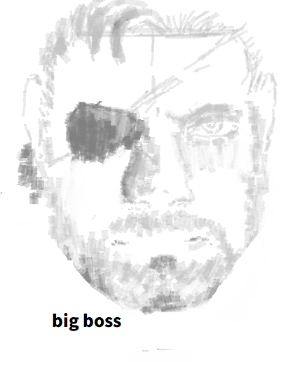 CrazyMegaV1's tweet photo. there is a snake in my big boss and the kitty keeps trying to lick my dad #mgs biggest boss yaoi https://t.co/UUbWPl2XpO