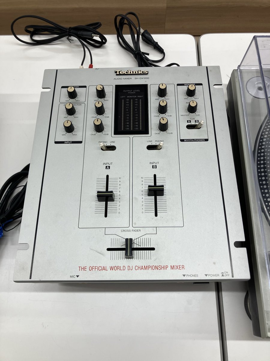 本日、SL-1200MK3DなどたくさんのDJ機器を買い取らせていただきました
