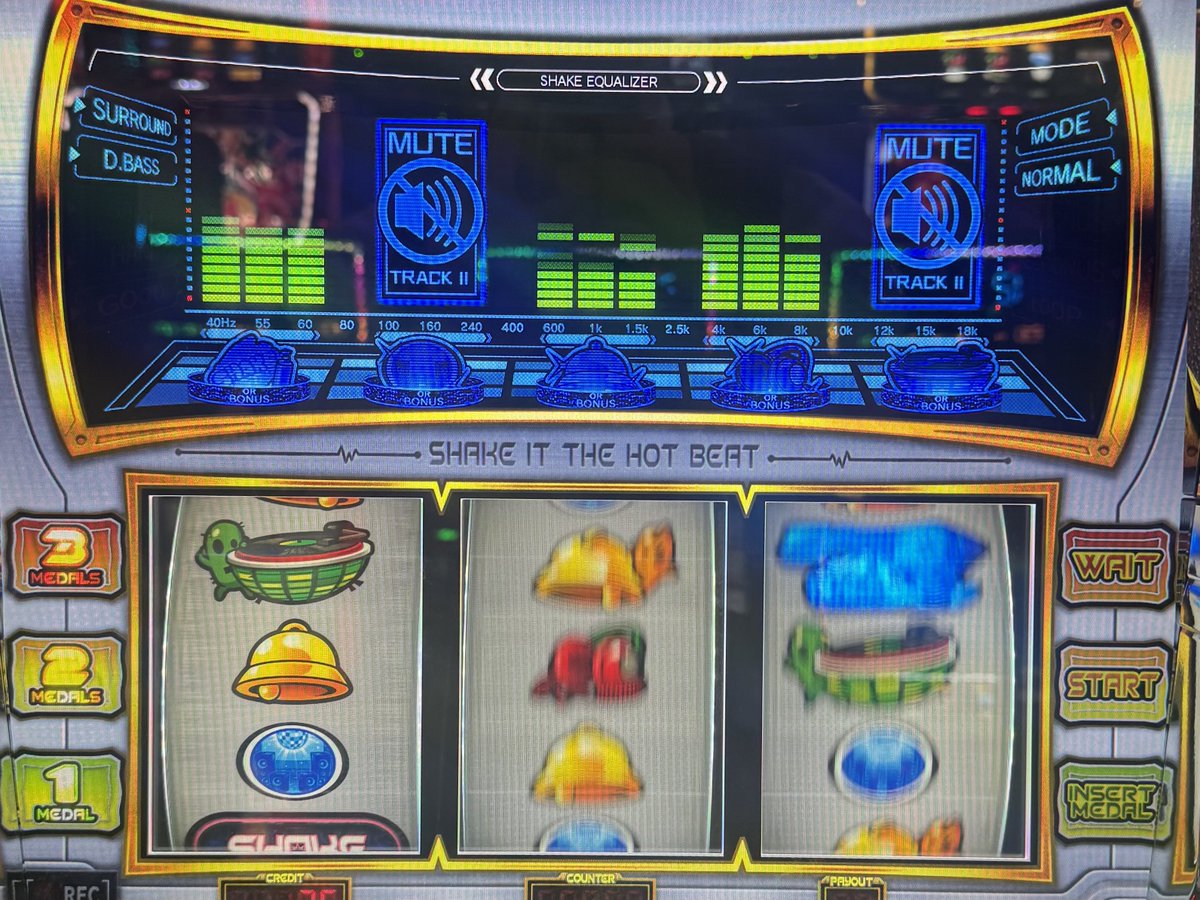 ボタンが効かない！最後のシェイクは多少当たってくれましたが大負け