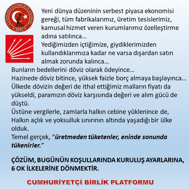Cumhuriyetçi Birlik Platformu (@cbplatformu) on Twitter photo 