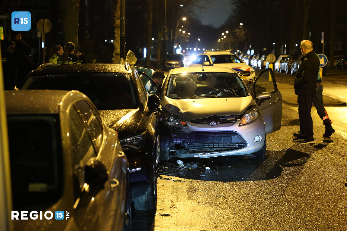 Meerdere voertuigen beschadigd bij ongeval in Rijswijk