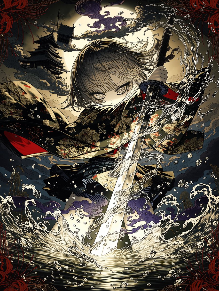 水と光 Nji7って漢字できるの!? ところどころに謎文字が入って修正した