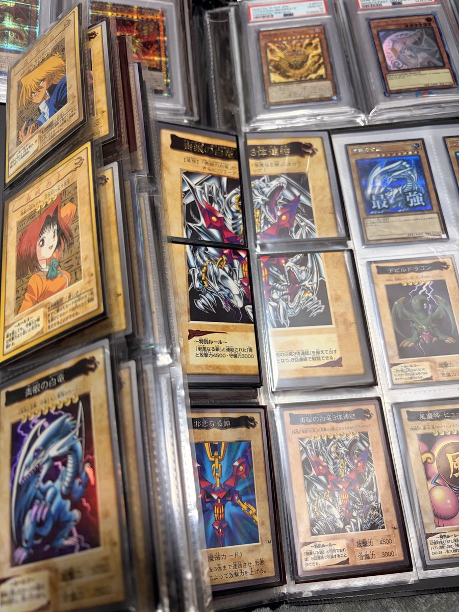 初めてPSAファイルを買ってみた🛒 遊戯王あんま詳しくないけだ、好きな