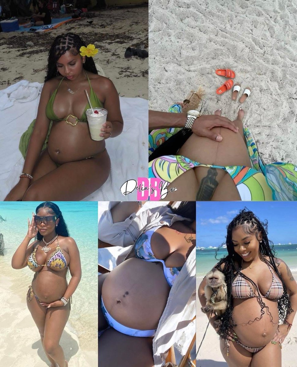 Isla_McKayx's tweet photo. — pregnancy ain’t stopping NOTHING 😌🤰🏽✨ still outside, still glowing, still somebody fine mama 😮‍💨🍼💕👶🏾💙 https://t.co/uvUDhW1it7