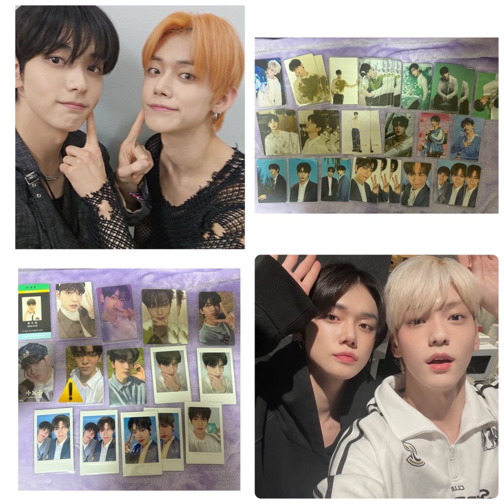 TXT トゥバ 過去トレカ ツアートレカ チェキ 交換 譲)スビン ボムギュ