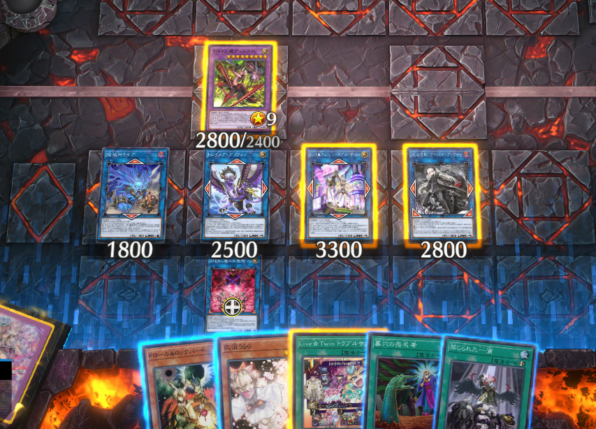 イビルツインwithデモンスミスfeat.破械、最大展開だとこうなる