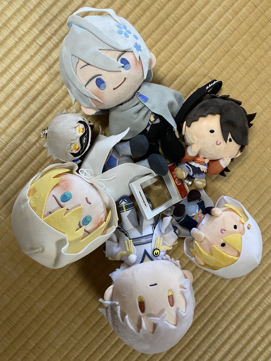 そして、カメラが居なくなって、放置されたぬい達