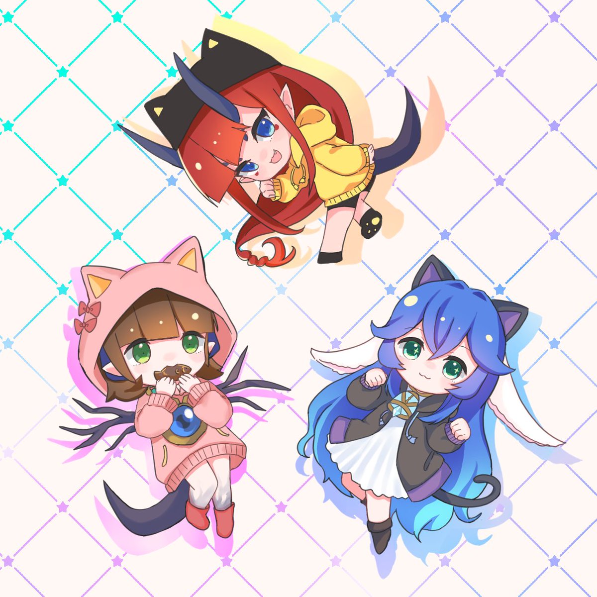 猫の日🐈🐾 #オセロニアート