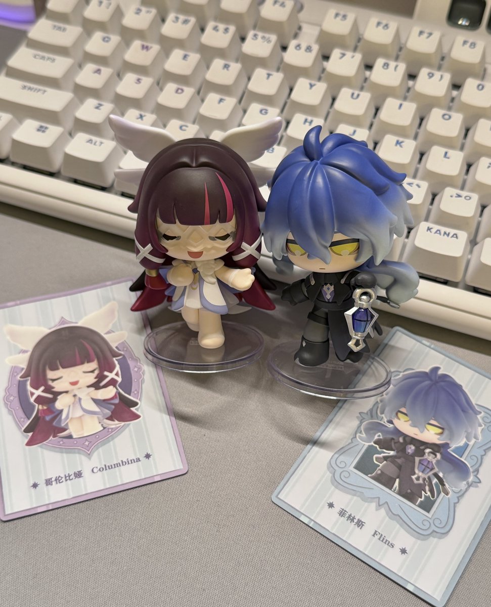 原神のブラインドボックスで コロンビーナとフリンズを 初手連続で当て