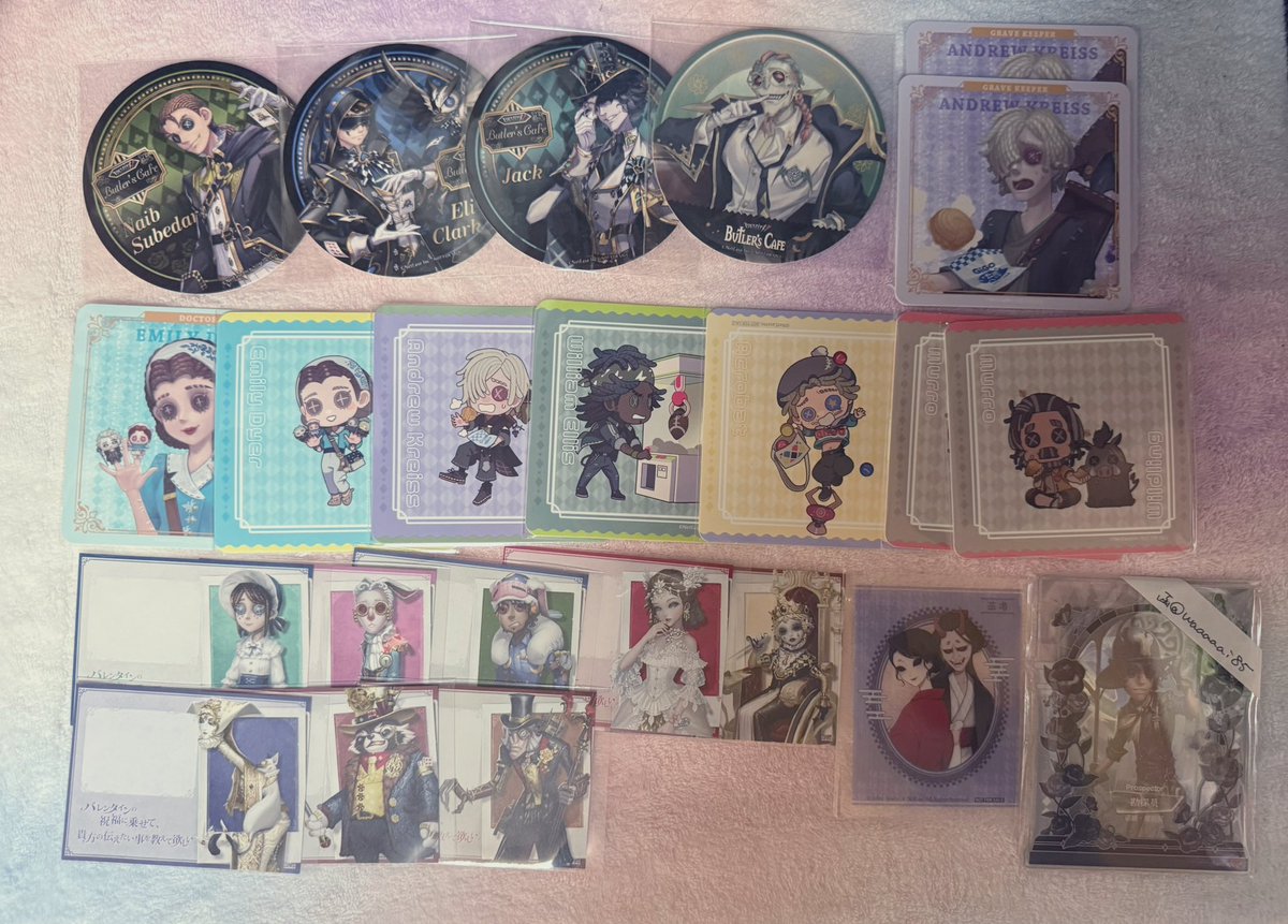 交換】第五人格 IdentityV THEキャラCAFE ザッキャラカフェ A