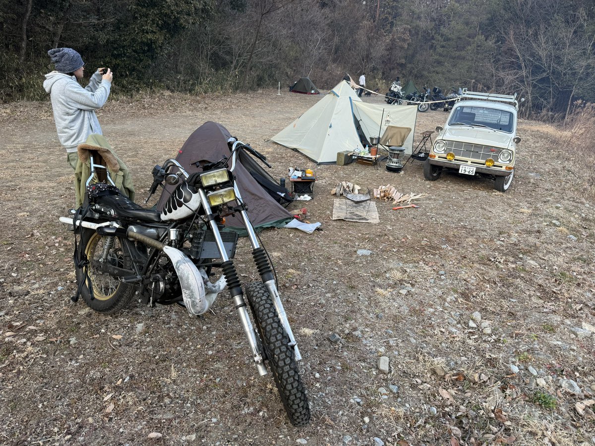 ここをキャンプ地とする！