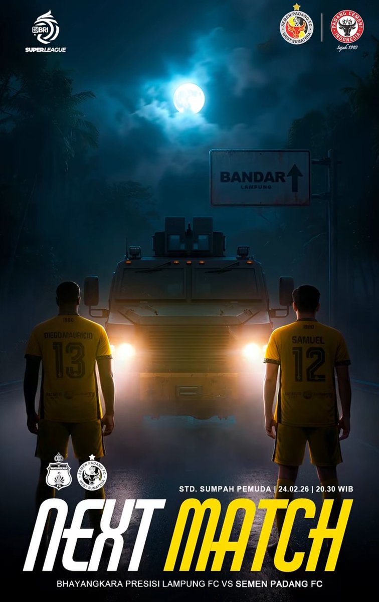 Poster pertandingan  Bhayangkara vs Semen Padang.

Ini maksudnya apa sih <a href="/MafiaWasit/">Komisi Wasit</a> ?