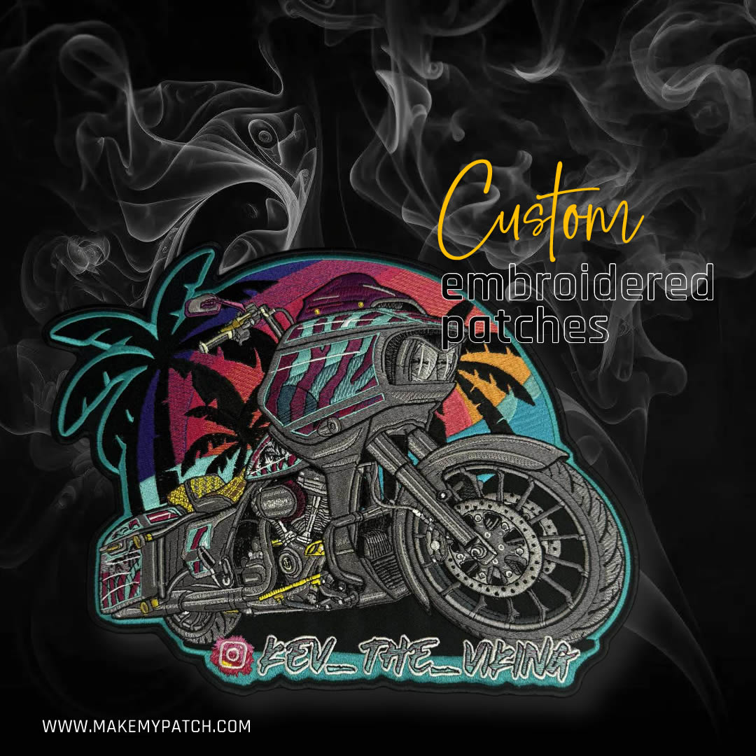 makemypatchnow's tweet image. Create custom patches with your own design to showcase your creativity and turn your vision into a wearable statement.

#CustomPatches #YourOwnDesign #PersonalizedPatches #CustomEmbroidery #PatchDesign #MakeMyPatch #CreativeStyle
