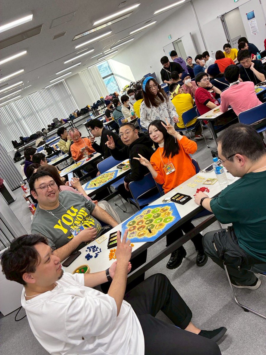 miyuna_'s tweet photo. 🌳🧱C9C2026🐑🌾🪨
熊本カタンクラブチームの最終成績は1位と3点差の2位……
悔しかったけど個人で3勝できて良かったです🫶
どのタイプのカタンも楽しく遊べました🎲
主催、同卓、チームメンバーの皆さん今年もありがとうございました🧸
#C9C
#C9C2026 https://t.co/aqr9gtaE5N