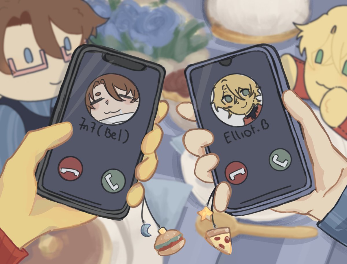 Share your phone screen with your partner🤳
#pizzaBurger #007n7 #Elliot