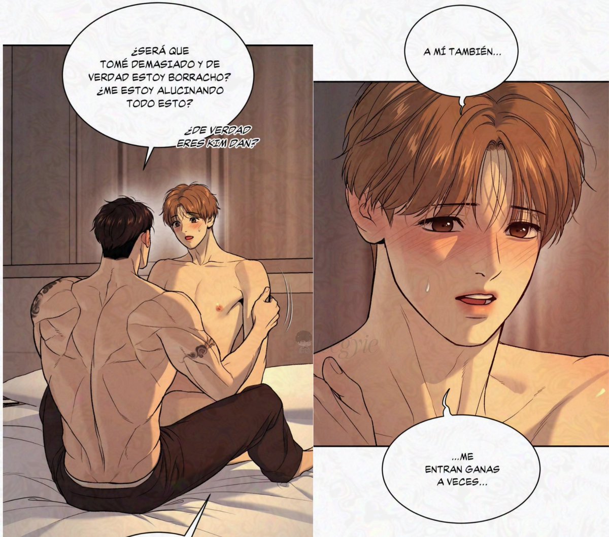 Desde ahi ya le habia echado leña al fuego a Jaekyung JAJDKA 
#징크스 #Jinx #Jinxmanhwa