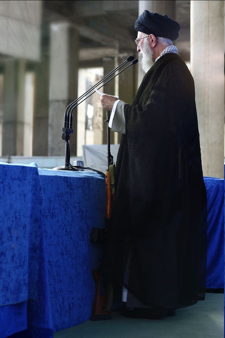 إن معي ربي آية تتجسد في قيادة السيد الخامنئي دام ظله فلا خوف ولا وهن أمام قدرة الله 

#ان_معي_ربي