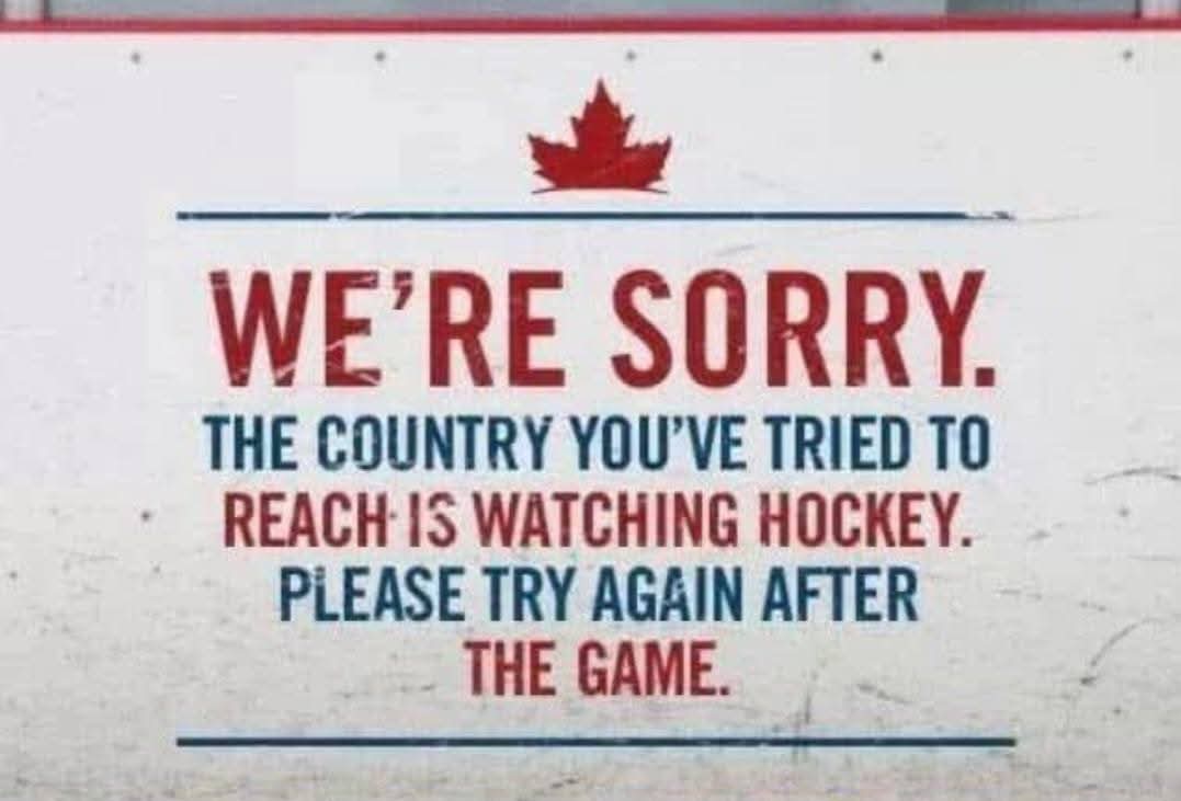 Dear world, 

Canada is closed this morning. #sundayvibes 🍺