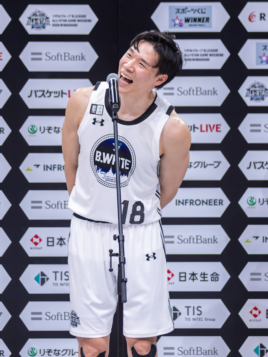 みんな大好き馬場ちゃんスマイル 26.1.18 #馬場雄大 #Bリーグオールスター