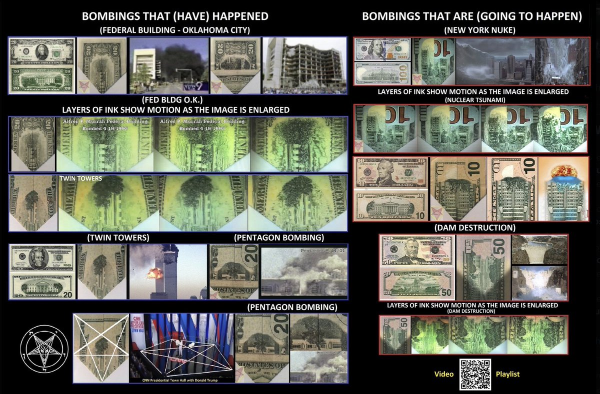 HOW DID THE BOMBING GET PRINTED ON 
  THE MONEY BEFORE THE EVENTS HAPPENED?
