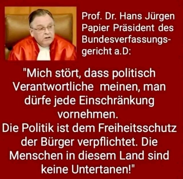 Dem ist nichts hinzuzufügen……