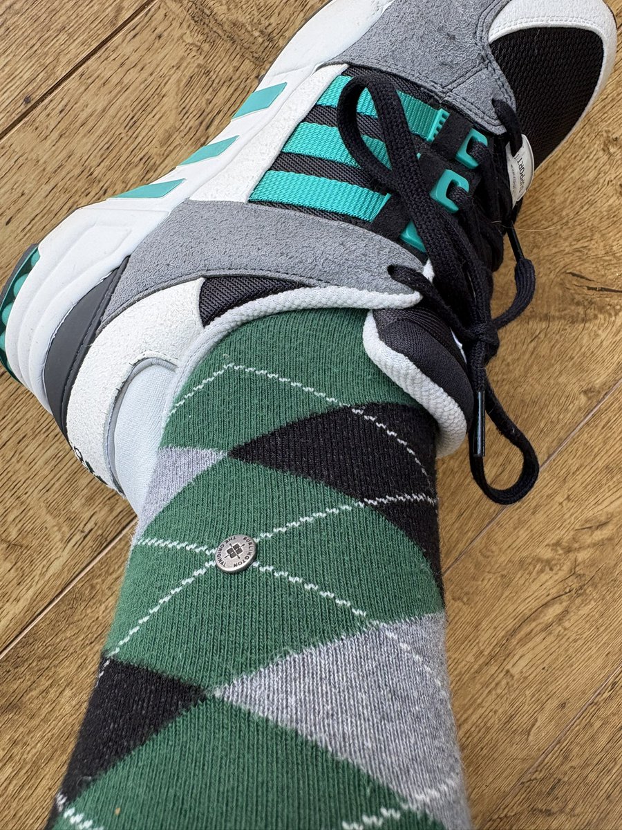 griffwebber's tweet photo. @Hoodie1973 today’s offering mate #socksoutsunday #eqpt #csg91 #gtx #burlington @humblegentsnl https://t.co/ZFP17wypwn