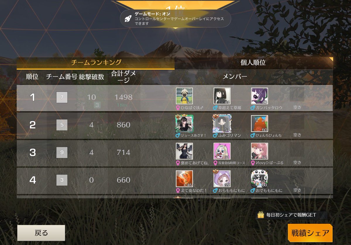 💠よひら ルーム💠

21:00🥇
ちょぴ
もか
はる