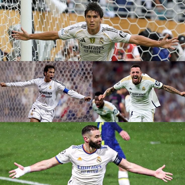 RMadridPix's tweet image. No matter how much football evolves, the classic striker remains a key element against defensive low blocks.