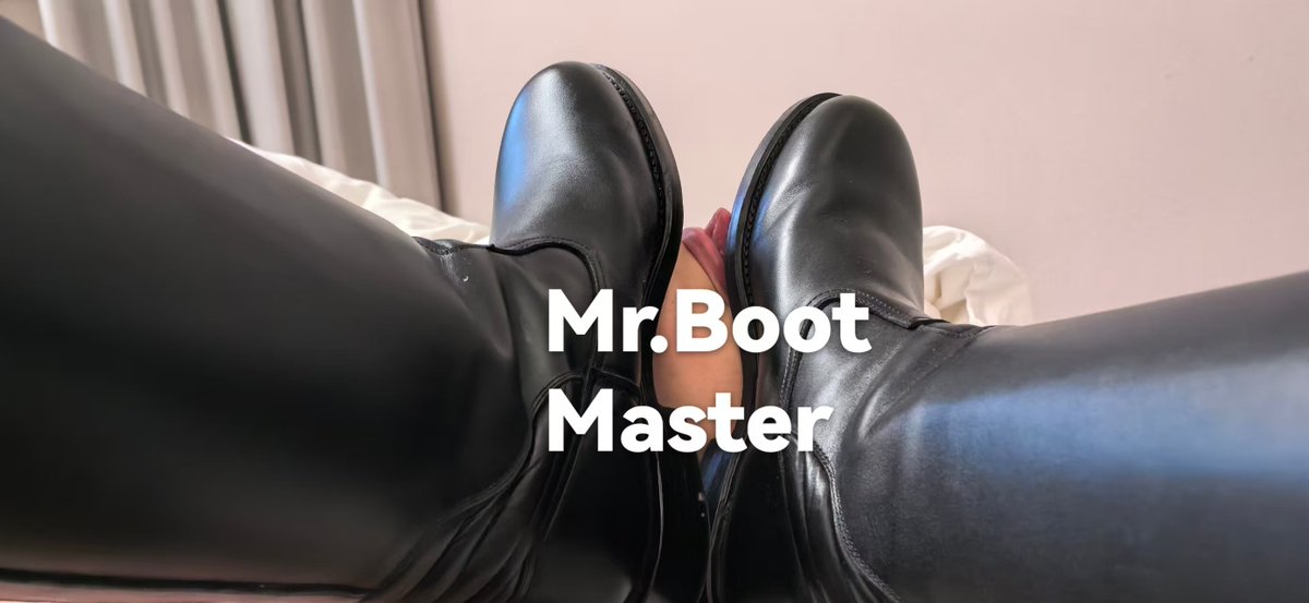 Mr. Boot Master tweet media
