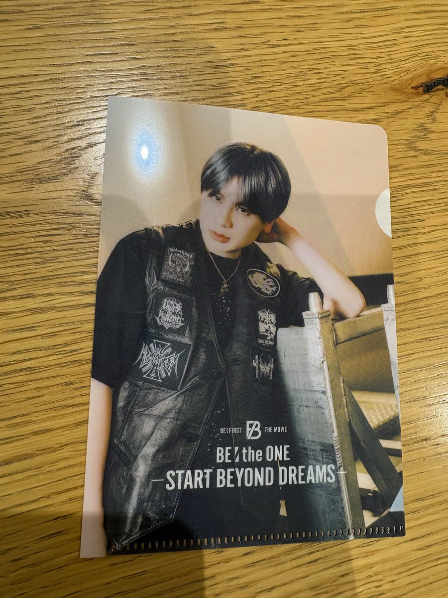 BE:FIRST映画入場特典 『BE:the ONE -START BEYOND DREAMS-』 第3弾