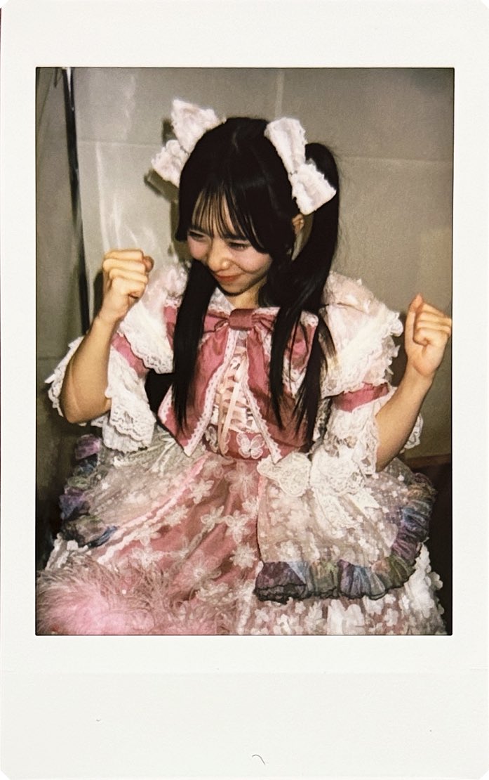 リリースイベント】SS栗田なつか🎀 チェキ📸 パワーを溜めるなつかが尊