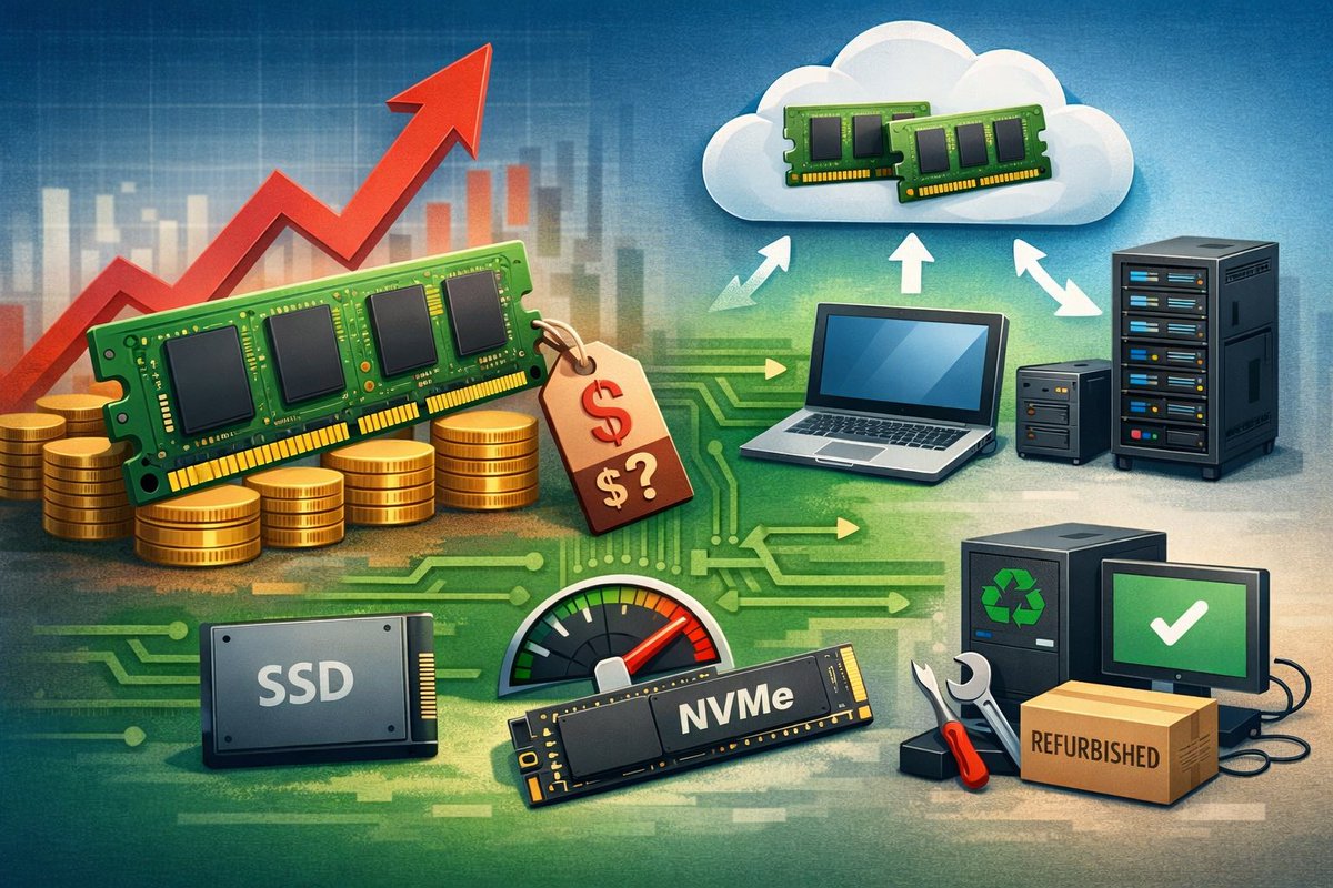 Alternative Solutions for the high prices of Ram chips linkedin.com/pulse/alternat… 
#tunetek_studio_design